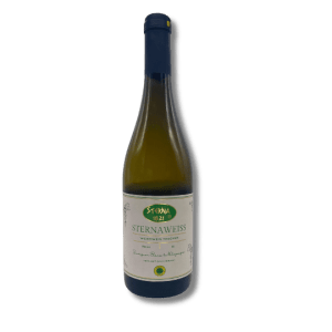 Sternaweisswein 02-Sauvignon Blanc & Malagouzia, echter griechischer Weisswein, blumiger & fruchtiger Geschmack mit einer Zitrus Nuance, strahlende goldene Struktur, trocken, aus Messinias Süd-Peloponnes.